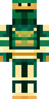 a jade samurai in green and gold ceremonial armor
