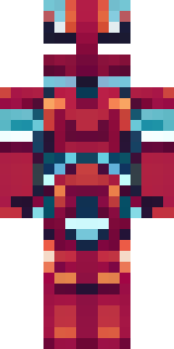 a dragon-rider in scaled crimson armor with leather wings