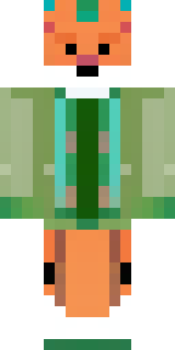 an anthropomorphic fox in a green explorer jacket