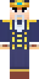 an airship captain in a navy coat with copper gadgets