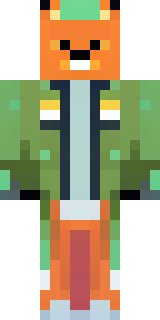 an anthropomorphic fox in a green explorer jacket