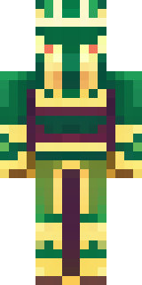 a jade samurai in green and gold ceremonial armor