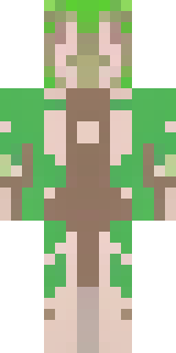 a nature druid in mossy green robes with antler headdress
