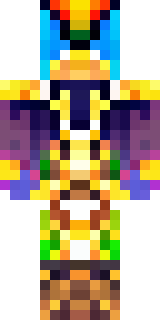 a golden pirate with an eyepatch and a parrot on the shoulder