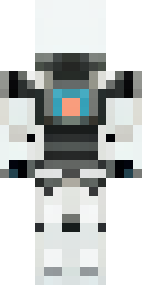 a mecha pilot in a white flight suit with a segmented helmet