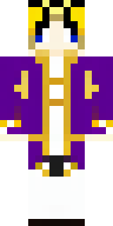 a young king in an ermine-trimmed purple cloak and gold crown