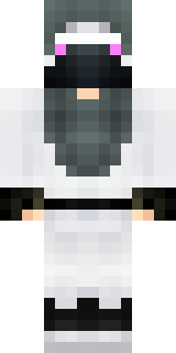 a white-clad ninja with silver throwing stars and a hood