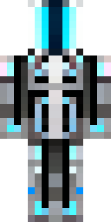 a chrome android with glowing blue eyes and exposed joints