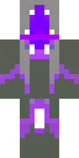 an end-realm sorcerer in obsidian robes with violet particles
