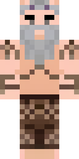 a viking warrior in fur and iron with a braided beard