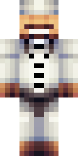 a cheerful chef in a white coat and tall hat with a wooden spoon