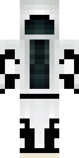 a white-clad ninja with silver throwing stars and a hood