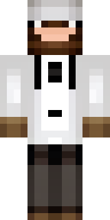 a cheerful chef in a white coat and tall hat with a wooden spoon