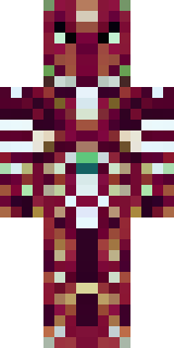 a dragon-rider in scaled crimson armor with leather wings