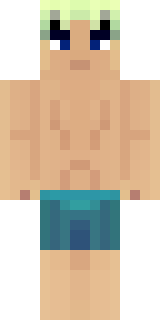 a summer surfer in board shorts with sun-bleached hair