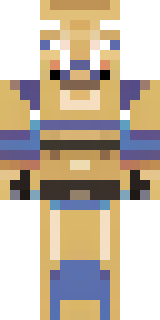 a piglin brute in gold armor with a snout and tusks