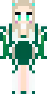a queen in a flowing emerald gown with a silver tiara