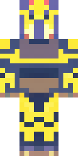 a piglin brute in gold armor with a snout and tusks