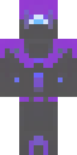 an end-realm sorcerer in obsidian robes with violet particles