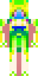a spring fairy in a petal dress with translucent wings