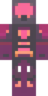 a nether hunter in crimson hide with glowing gold trim