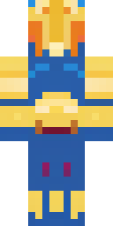 a piglin brute in gold armor with a snout and tusks
