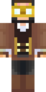 a steampunk inventor in a brown leather coat and brass goggles