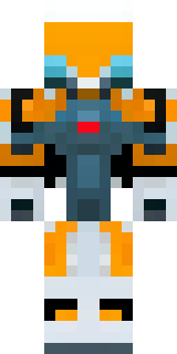 a mecha pilot in a white flight suit with a segmented helmet