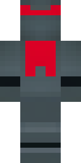 a shadow ninja in matte black with a red scarf