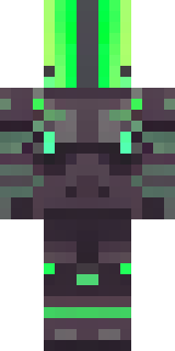 a fallen knight in blackened rusted armor with green glowing cracks