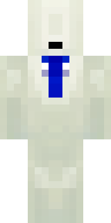 a snow fox spirit in white fur with blue markings