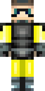 a modern scuba diver in a black wetsuit with a yellow tank