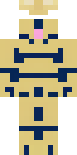 a piglin brute in gold armor with a snout and tusks