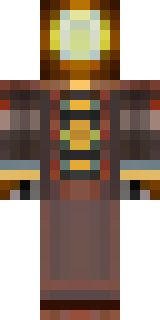 a rusty steampunk automaton with brass gears and pipes