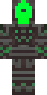 a fallen knight in blackened rusted armor with green glowing cracks