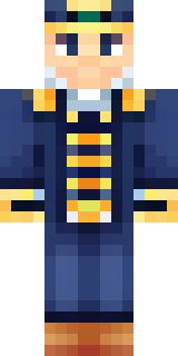 an airship captain in a navy coat with copper gadgets