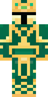 a jade samurai in green and gold ceremonial armor
