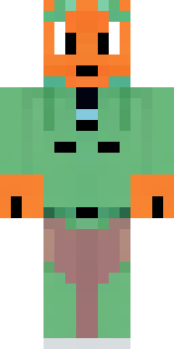 an anthropomorphic fox in a green explorer jacket