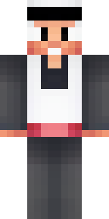 a sushi master in a dark apron with a headband