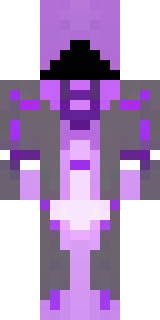 an end-realm sorcerer in obsidian robes with violet particles