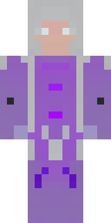 an end-realm sorcerer in obsidian robes with violet particles