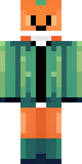 an anthropomorphic fox in a green explorer jacket