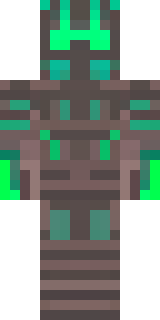 a fallen knight in blackened rusted armor with green glowing cracks
