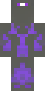 an end-realm sorcerer in obsidian robes with violet particles