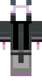 a cyberpunk mercenary in a black jacket with neon-pink circuitry