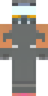 a battle-worn pilot in orange plating with scorch marks