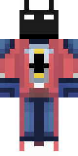a masked hero in a sleek red and blue suit with a chest emblem