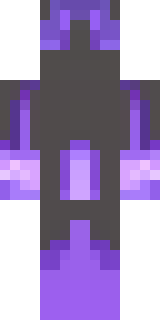 an end-realm sorcerer in obsidian robes with violet particles
