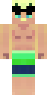 a summer surfer in board shorts with sun-bleached hair