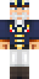 an airship captain in a navy coat with copper gadgets